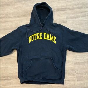 NOTRE DAME Navy Jansport Hoodie
